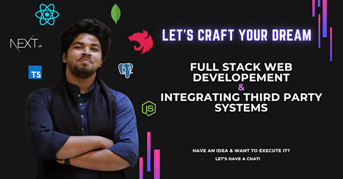 Build full stack saas web app, dashboard, api, or custom web ...