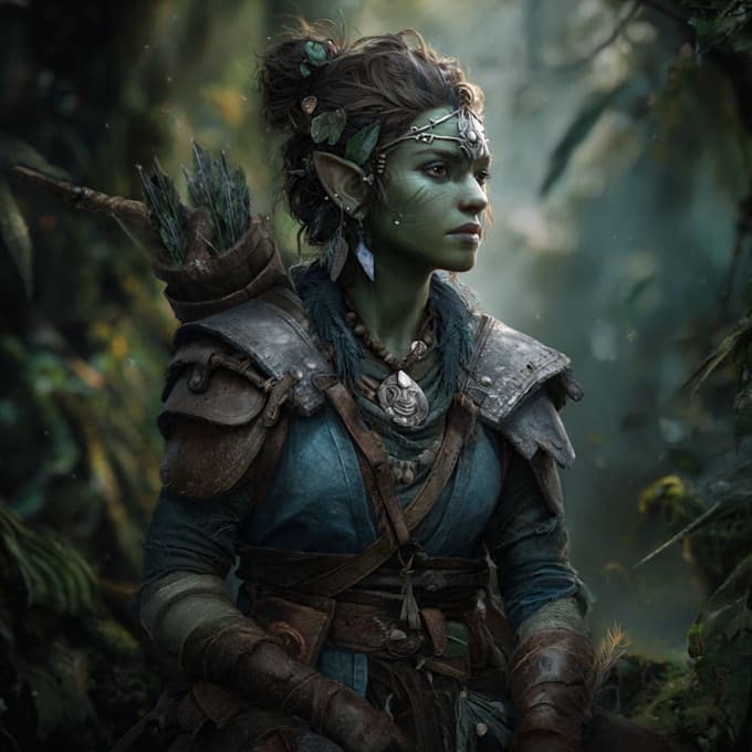 dnd character art and dnd character art
