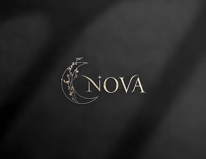 design moon logo with unlimited revision