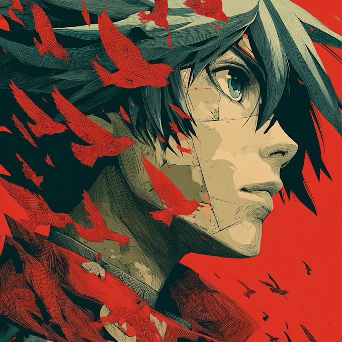 draw an amazing anime art illustration