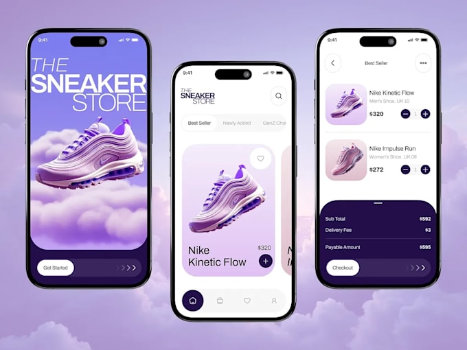 do shopping apps, ecommerce apps, college website projects