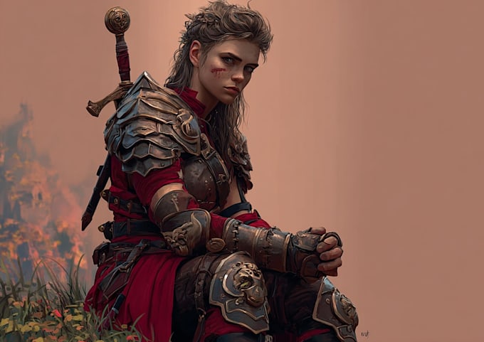 create high quality dnd character art