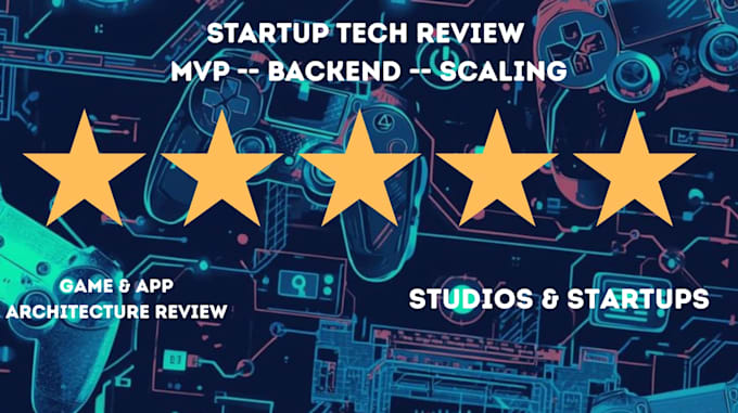 review your game or app and help plan your startup mvp