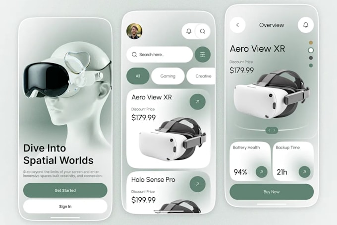create ar and VR apps