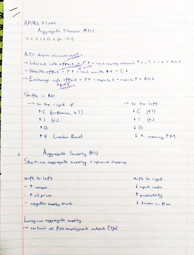 accurately proofread and convert handwritten notes to word