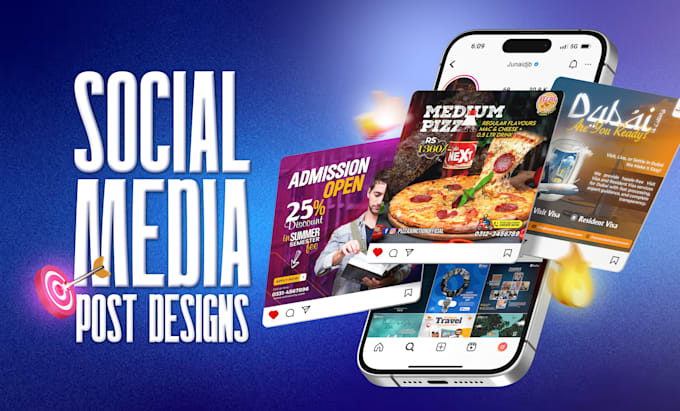 Design high conversion social media posts and ads by Junaidjb | Fiverr