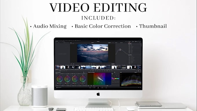 edit your vlog or just chatting video for youtube