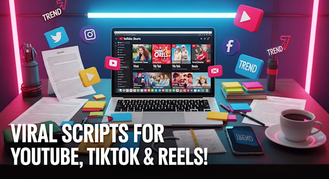 write engaging scripts for youtube, shorts, reels and tiktok