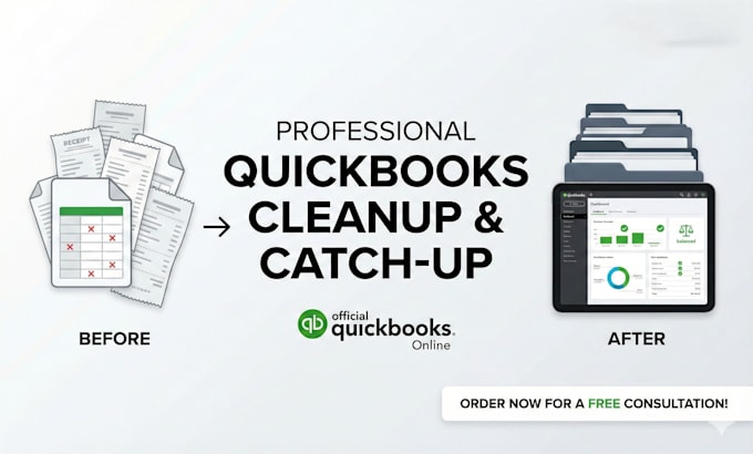 do quickbooks cleanup and catchup