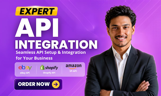 do ebay API, shopify api, amazon sp api, rest API, soap API, squarespace API