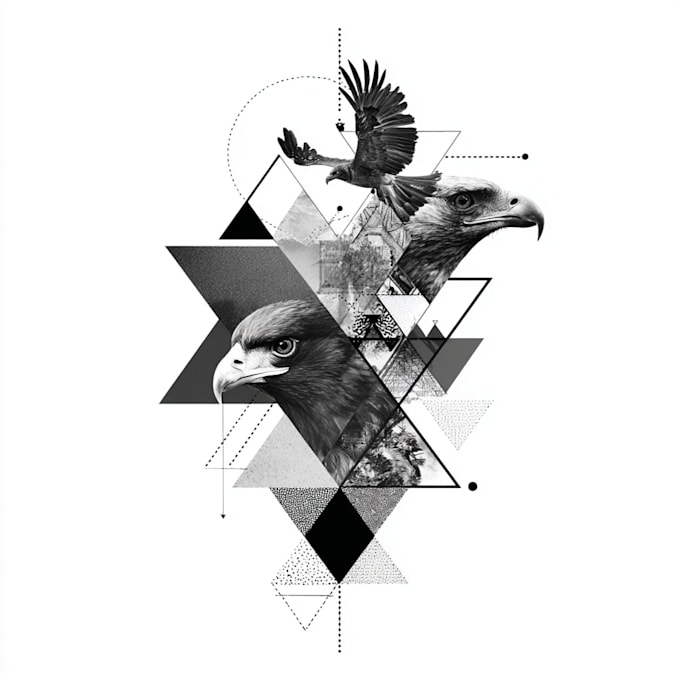 design geometric tattoo design