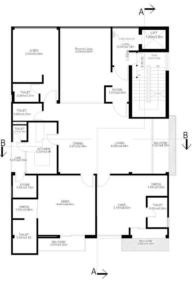 convert 2d drawing in auto cad or create 2d colored plan
