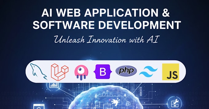 do ai web application, software development, full stack website development
