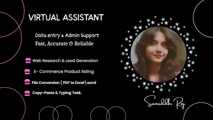 provide admin support and data entry