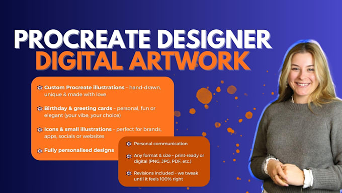 create your procreate illustration