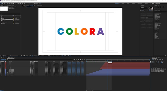 create a clean logo animation in after effects
