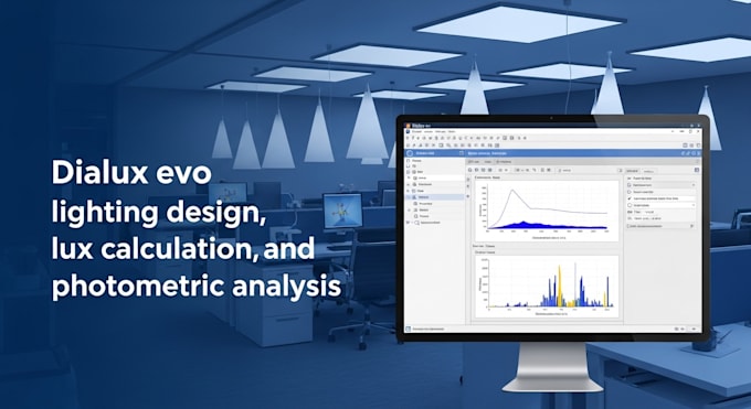 do dialux evo lighting design, lux calculation and photometric analysis
