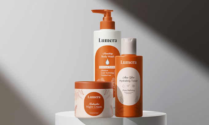 redesign and rebrand cosmetic packaging professionally