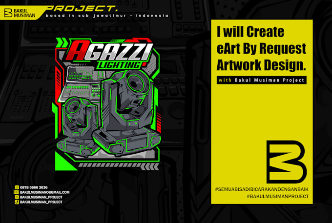 design illustration sound sytem
