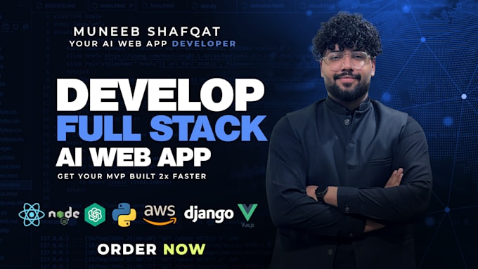 do full stack web app development and secure AWS systems