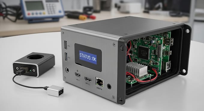 do custom electronic enclosure design ,pcb and device housing