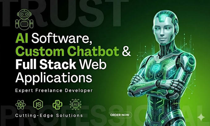 do ai software development, chatbot, full stack web application