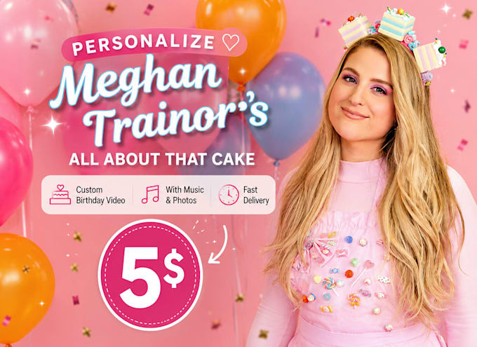 create gift video happy birthday