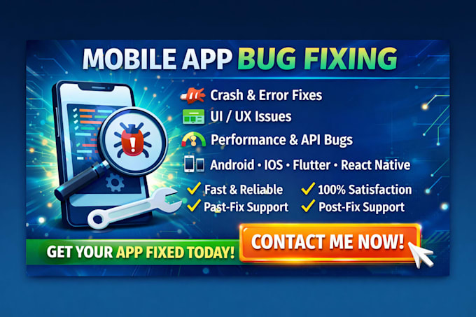 fix bugs in your mobile app