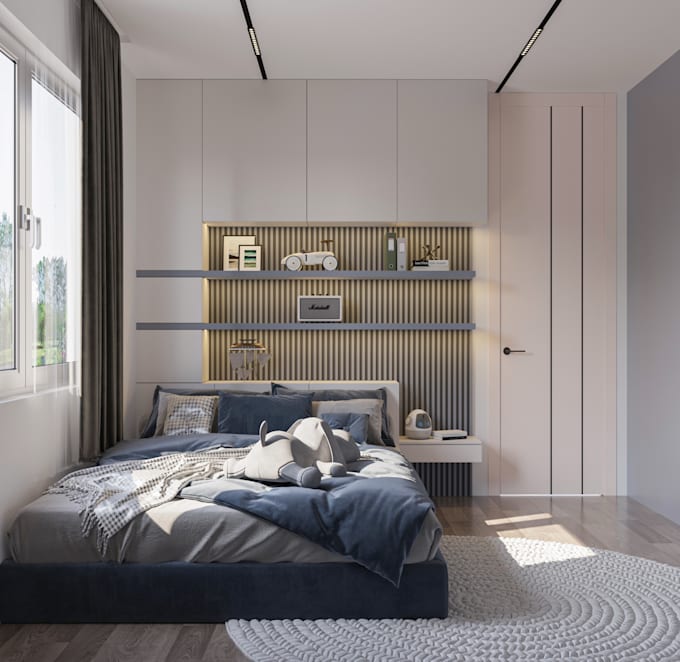 design a functional and child friendly childrens bedroom