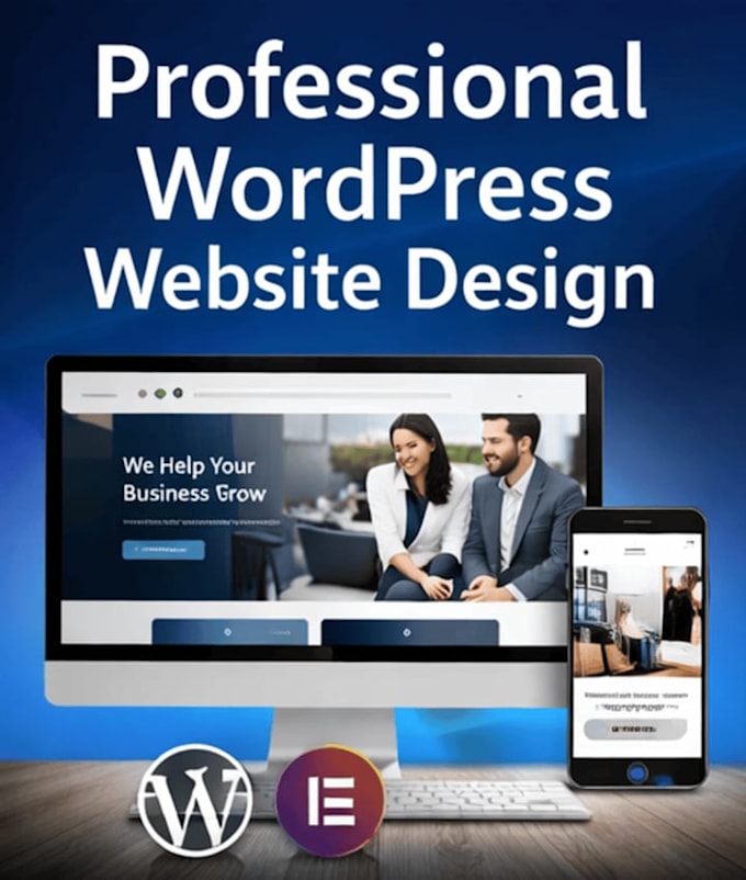 build a responsive wordpress website with elementor