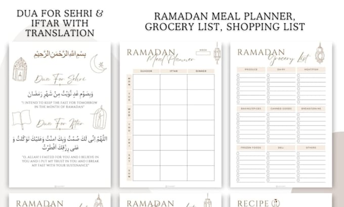design ramadan calendar, islamic calendar or timetables, eid card