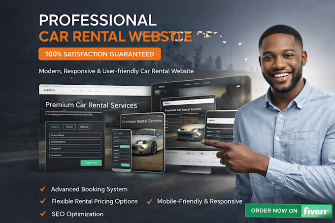 Design professional booking system for your wix car rental website by ...