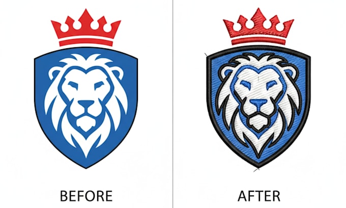convert image to embroidery digitizing dst vp3 emb or vector format