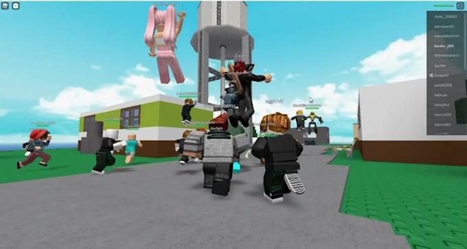 develop a professional roblox game with scripting, maps, and animations