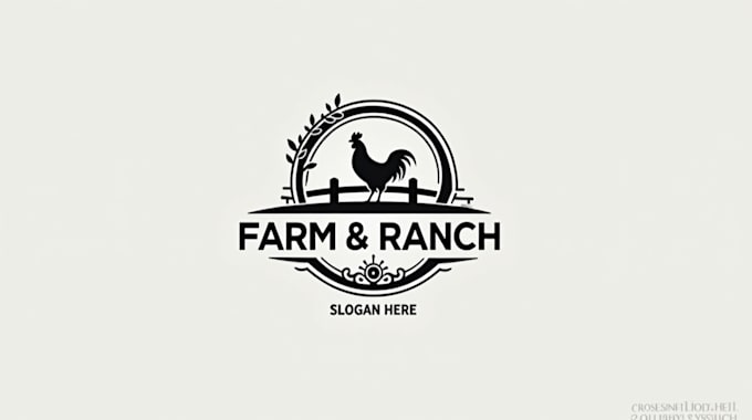 create amazing chicken rustic farm logo in 12 hours
