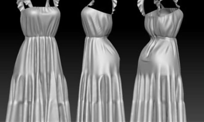 create custom rigged mesh clothing for second life avatars