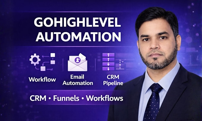 setup gohighlevel workflow automation and CRM funnels