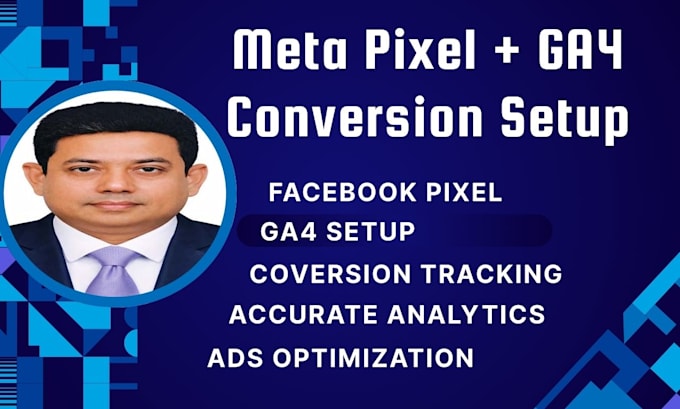 set up facebook pixel and ga4 conversion tracking