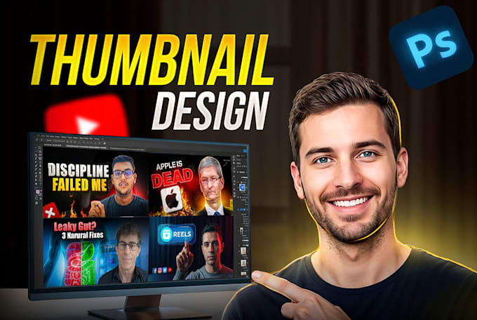 create an amazing youtube thumbnail