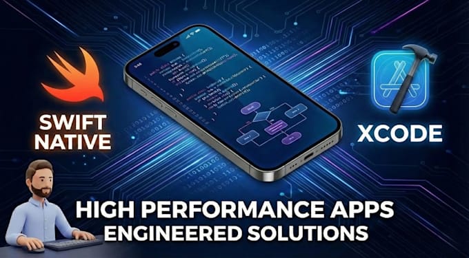 develop a high performance native ios app in swift