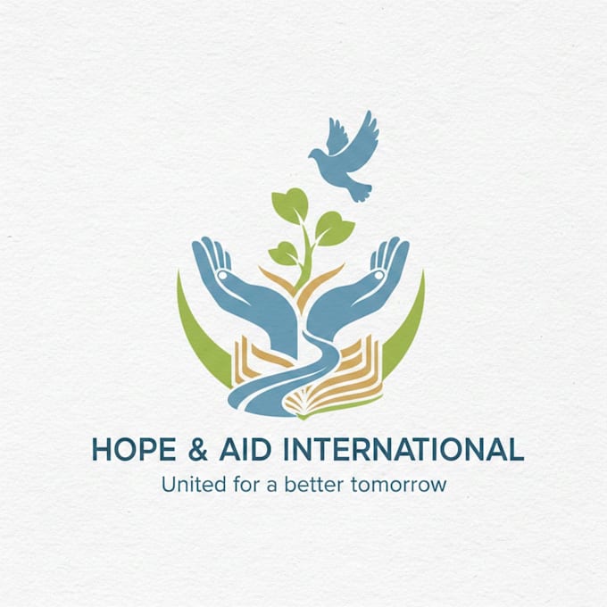 design a meaningful and professional humanitarian logo