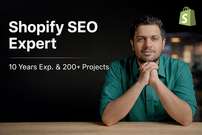 do expert shopify SEO for organic sales