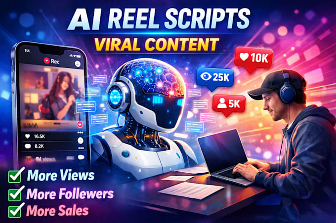 create ai generated instagram reel scripts for viral growth