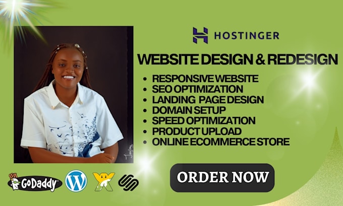 design hostinger website wordpress website design hostinger website domain setup