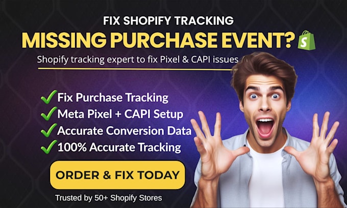 fix missing purchase event on shopify facebook pixel and conversion tracking