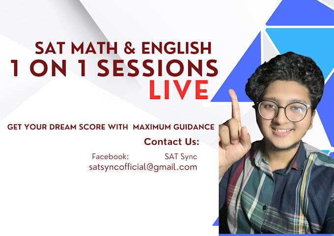 tutor sat math and sat english to determined students