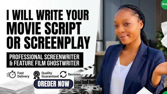 write movie script, screenplay writing, feature film as movie script ghostwriter