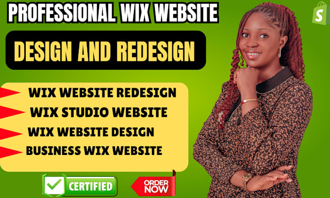 redesign shopify website edit update revamp shopify store wix ecommerce website