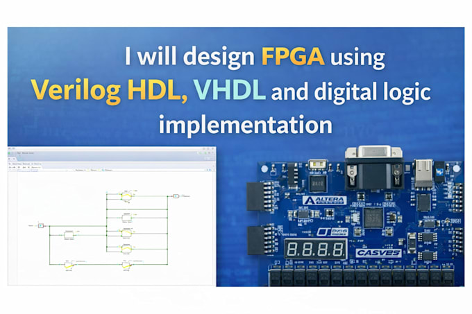Hdl Software Progettazione fpga usando verilog hdl vhdl e implementazione logica ...