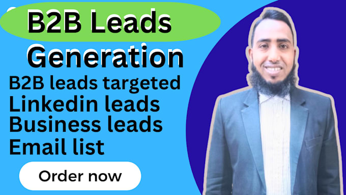 provide targeted b2b lead generation and verified email list